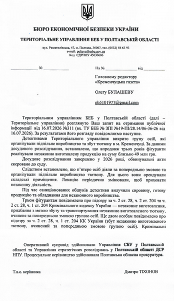 Нелегальні сигарети у Кременчуці: де їх знаходять, скільки вилучають і чим це закінчується для продавців