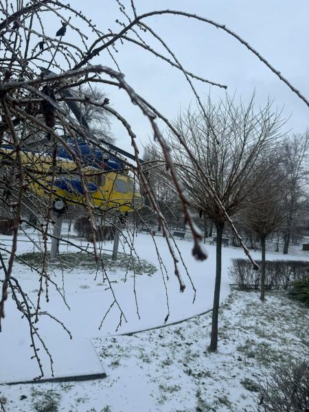 Дощ, мороз і сніг: що пержив Кременчук за ніч і як виглядає зранку