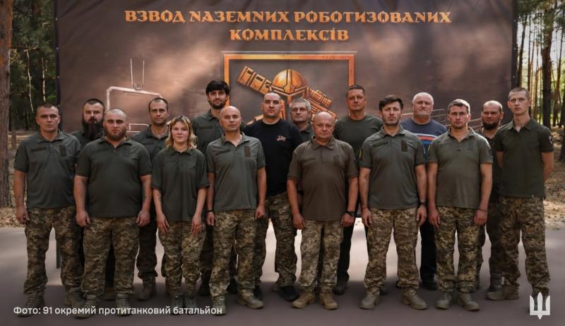 Військовослужбовець із Кременчука отримав медаль «Воєнний хрест» за керування фронтовими «робокопами»