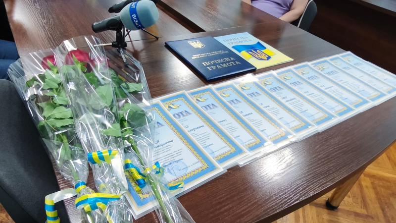 У Кременчуцькій РВА нагородили тих, хто забезпечує надійний тил України