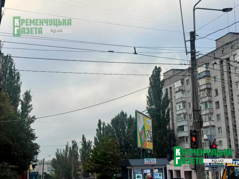 У Кременчуці пошкоджено тролейбусну мережу в напрямку Молодіжного