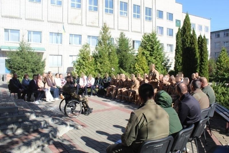 Зустріч із Захисником України в стінах Кременчуцької виховної колонії