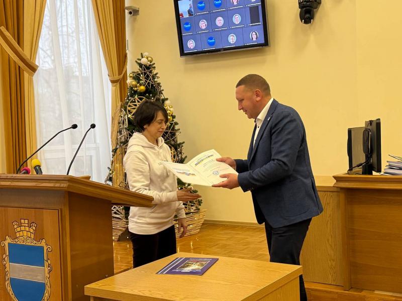 Міський голова Малецький відзначив заслуги депутатів Кременчуцької міської ради