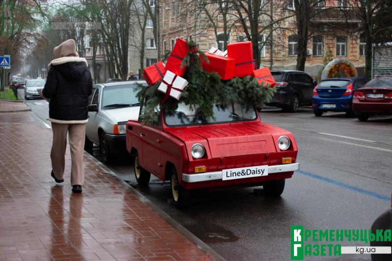 Кременчук у сяйві казки: місто вже запалює новорічний настрій