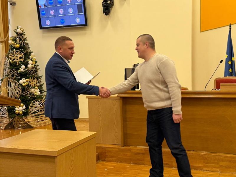 Міський голова Малецький відзначив заслуги депутатів Кременчуцької міської ради