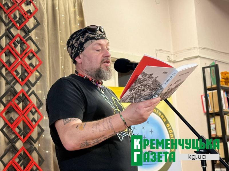 «Іншої України у нас не буде»: Руслан Горовий привіз до Кременчука правду, загартовану війною