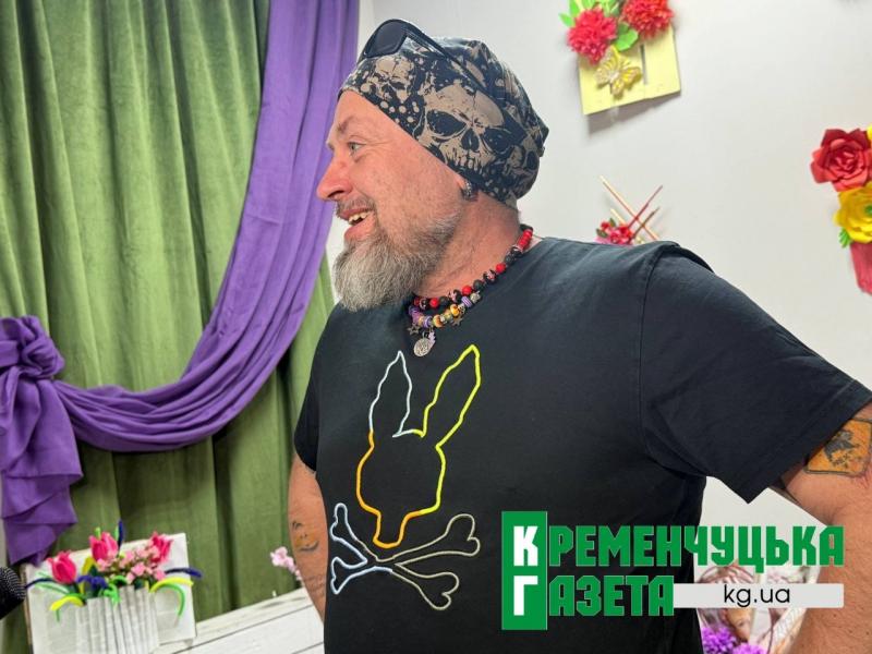 «Іншої України у нас не буде»: Руслан Горовий привіз до Кременчука правду, загартовану війною