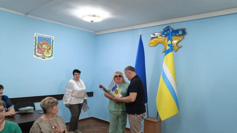 У Кременчуцькій РВА напередодні Дня Незалежності нагородили військових, рятувальників, держслужбовців та керівників підприємств