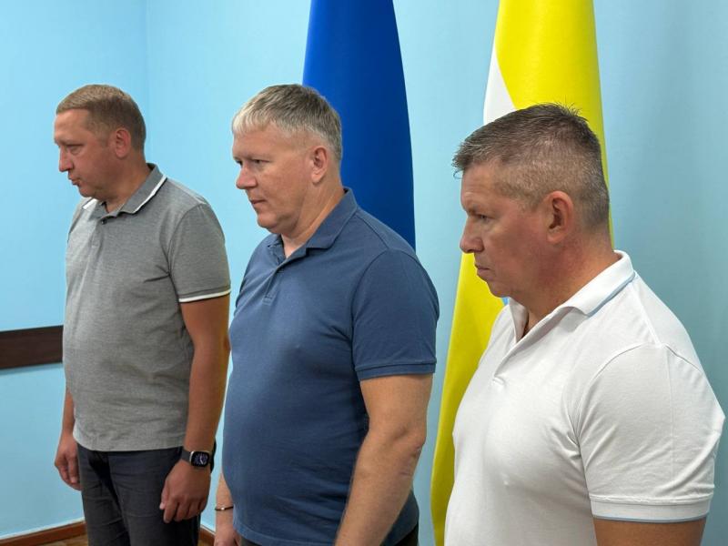 «За вірність народу України»: п’ятьох захисників із Кременчуцького району відзначили нагородами Полтавської облради
