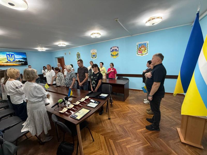 Родинам кременчуцьких Героїв передали посмертні нагороди від Президента та Головнокомандувача ЗСУ