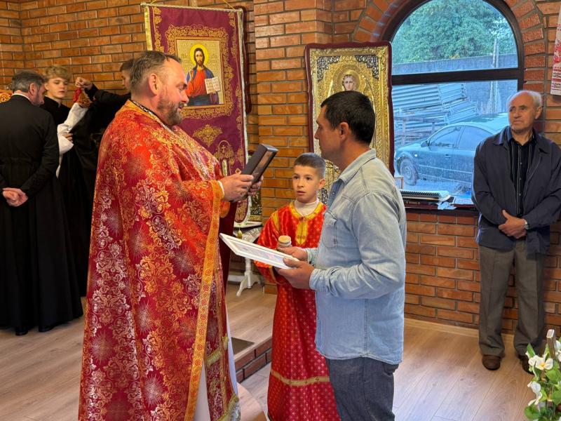 У Кременчуці в новому храмі відзначили Воздвиження Чесного Хреста Господнього