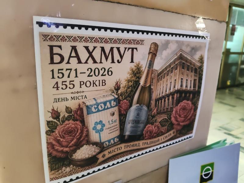 «Бахмут всюди, де його люди»: у Кременчуці відзначили 455-річчя зруйнованого росією міста