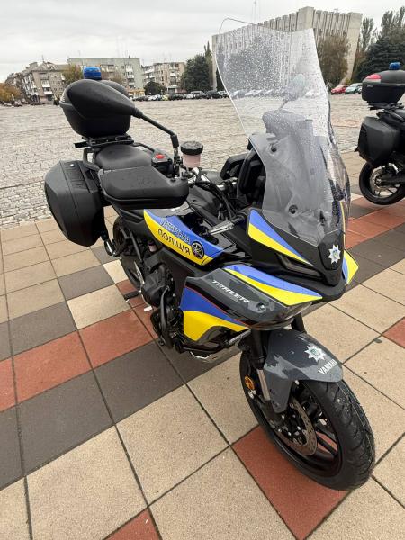Кременчуцький район отримав два потужні патрульні мотоцикли Yamaha за підтримки області та міста