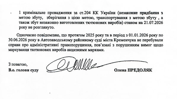 Нелегальні сигарети у Кременчуці: де їх знаходять, скільки вилучають і чим це закінчується для продавців