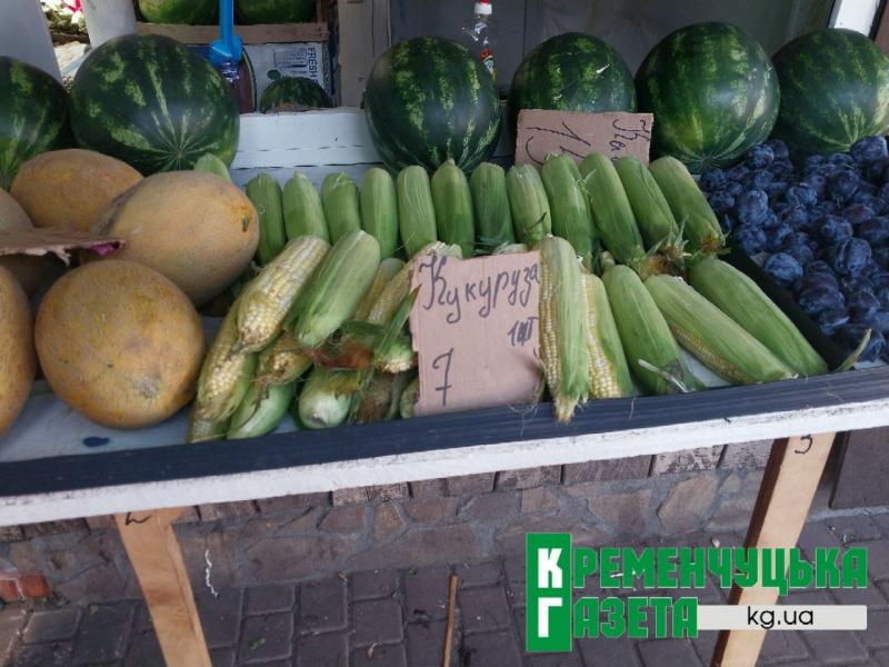 У Кременчуці – пік сезону кукурудзи: качани продають від 3 гривень