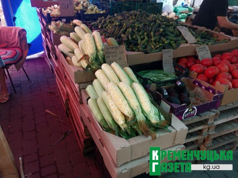 У Кременчуці – пік сезону кукурудзи: качани продають від 3 гривень