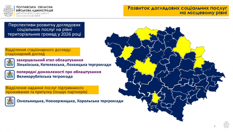 374 тисячі пенсіонерів та 86 тисяч людей з інвалідністю: на Полтавщині обговорили розвиток соціального догляду