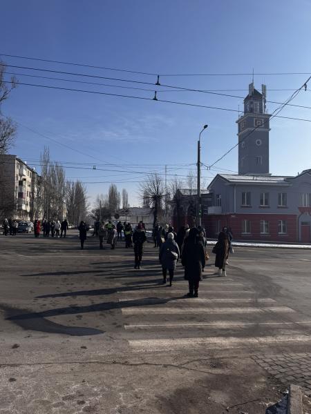 Протест проти «світлових» графіків: жителі Кременчука перекрили дорогу (Доповнено)