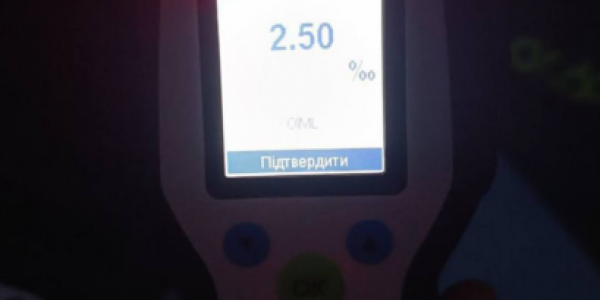 У Кременчуці п'яний водій скоїв ДТП — вміст алкоголю перевищив норму понад 12 разів