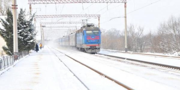 Через негоду затримуюється поїзд до Кременчука 