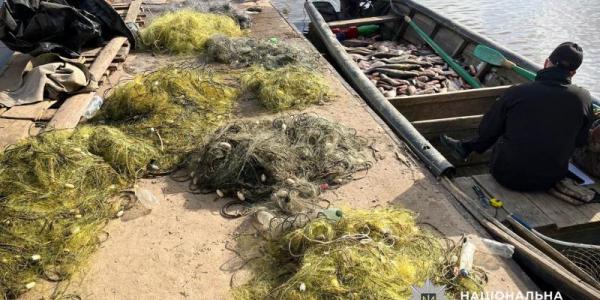 Збитки державі на майже 2 мільйони гривень: на Полтавщині викрили незаконний рибний промисел