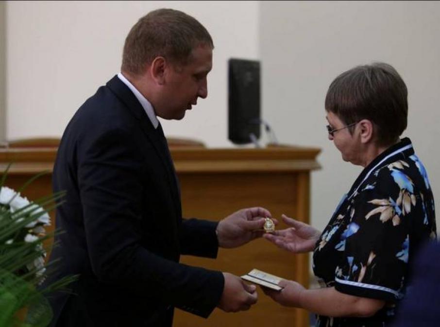 Кременчужанка получила награду от Президента Украины