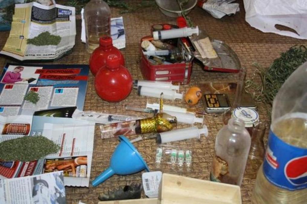 В Кременчуге обнаружили нарколабораторию