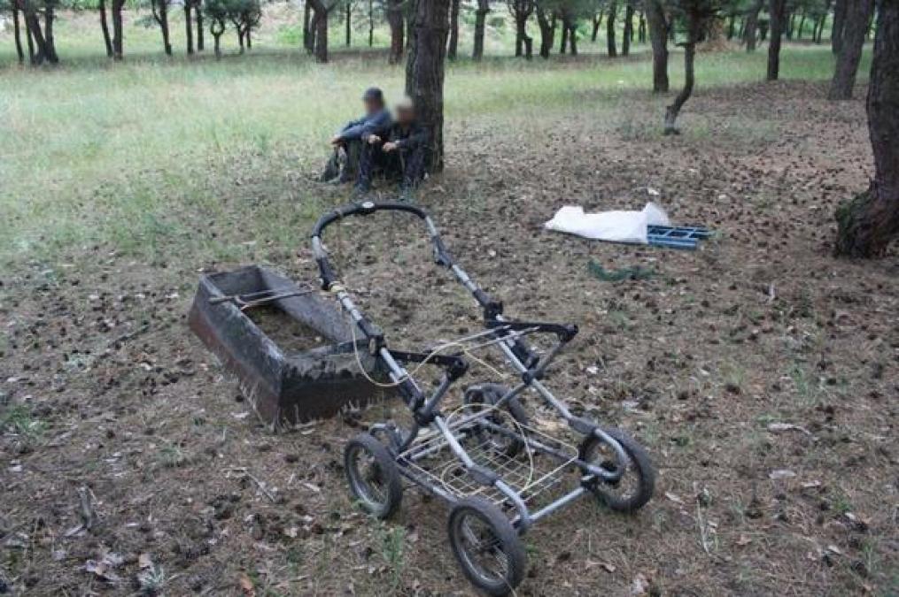 В Кременчуге задержали очередных кладбищенских вандалов
