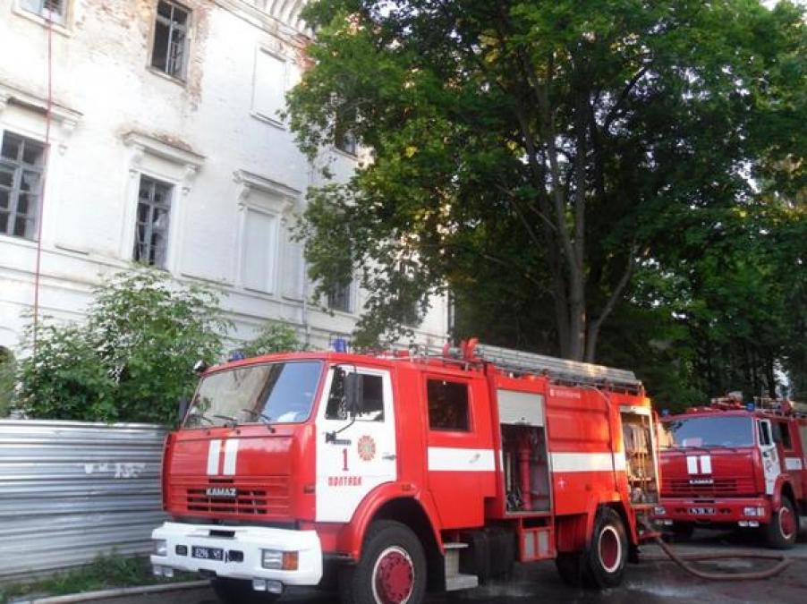 В Полтаве опять горел кадетский корпус