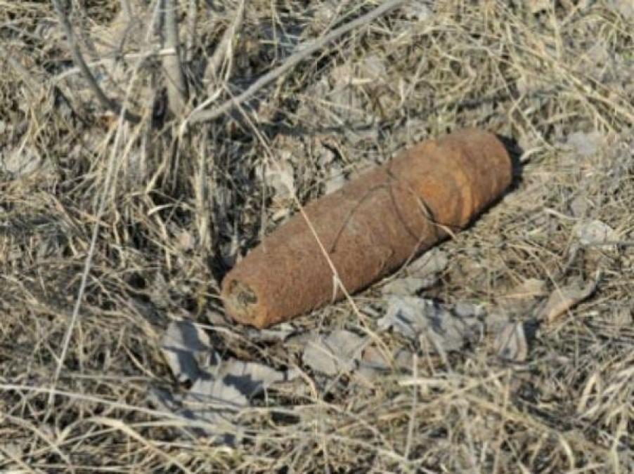 В районе Щемиловки нашли артснаряд
