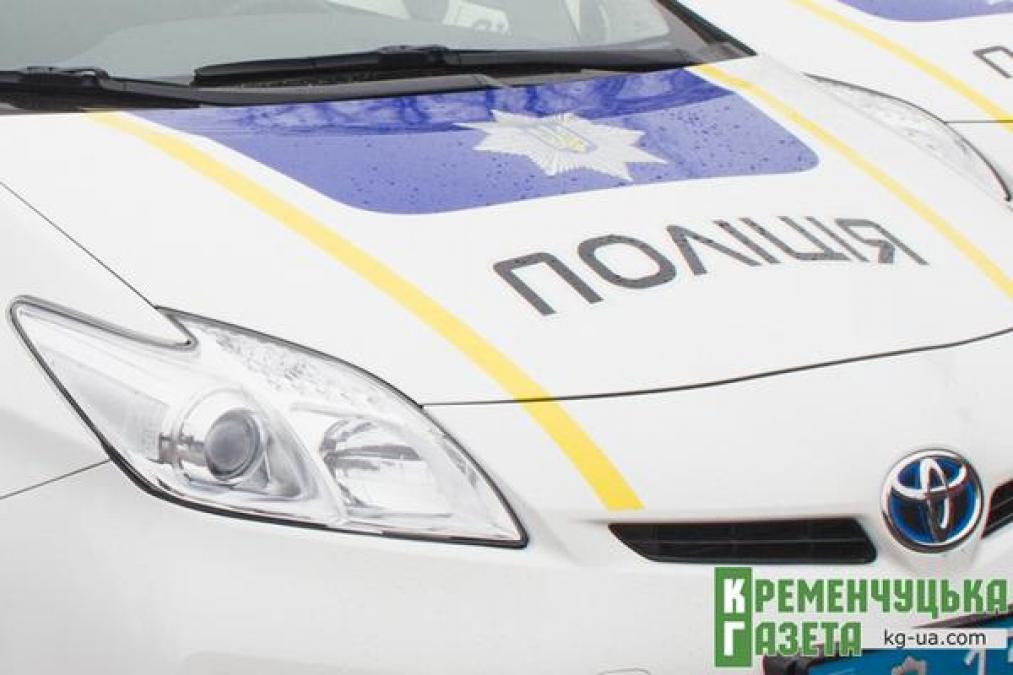 Поврежден еще один полицейский Prius в Кременчуге