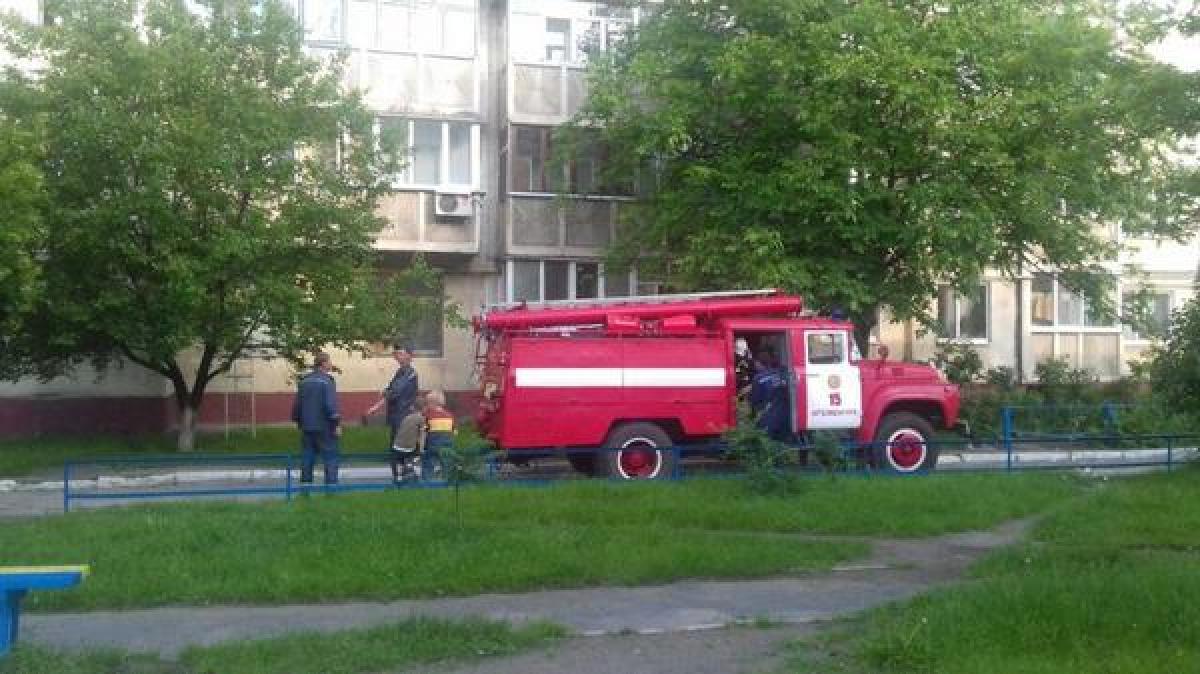 Кременчужанин чуть не поджарил соседей этажом выше