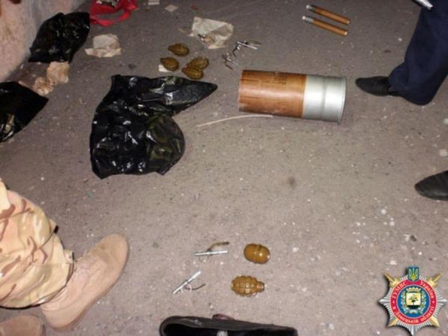 У волонтеров Полтавщины обнаружен оружейный арсенал