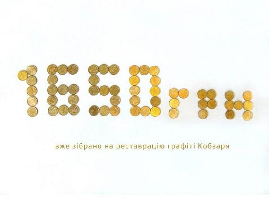 Сегодня начнут реставрировать граффити Кобзаря