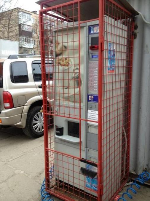 В Кременчуге обокрали … кофейный аппарат