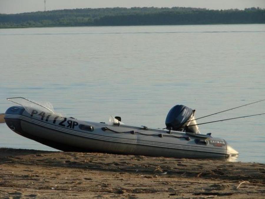 В Кременчуге «угнали» резиновую лодку