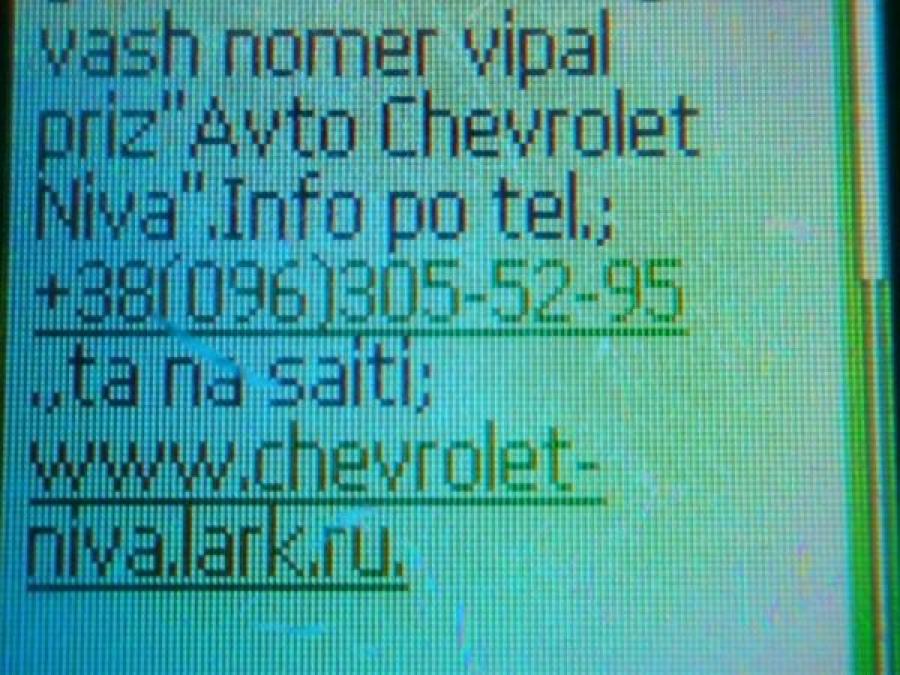 Кременчужанин «выиграл» автомобиль за 4 тыс. грн.