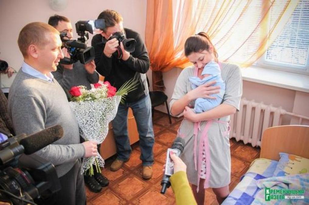 1 января в Кременчуге родилось 4 мальчика и 1 девочка 
