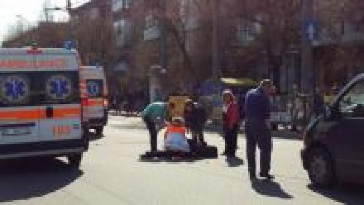 Возле мемориала «Вечно живым» авто сбило женщину