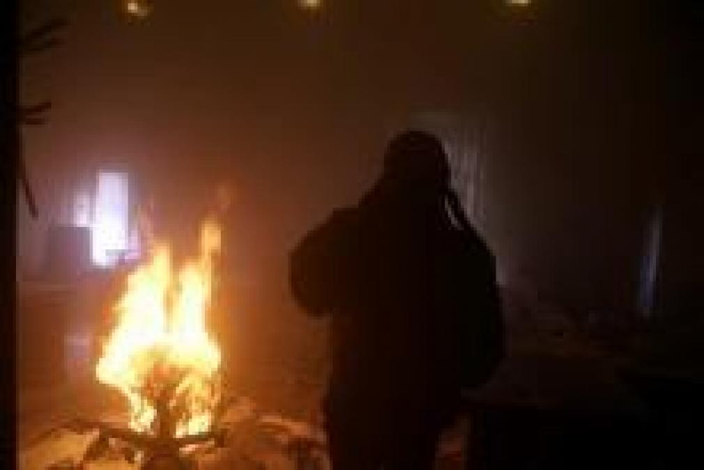 В Кременчуге горело офисное помещение