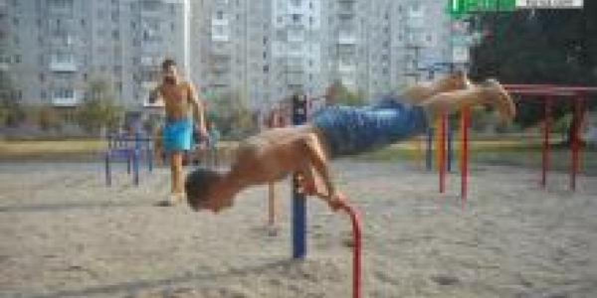 На Молодежном, при поддержке Жеваго, открыта площадка для воркаута