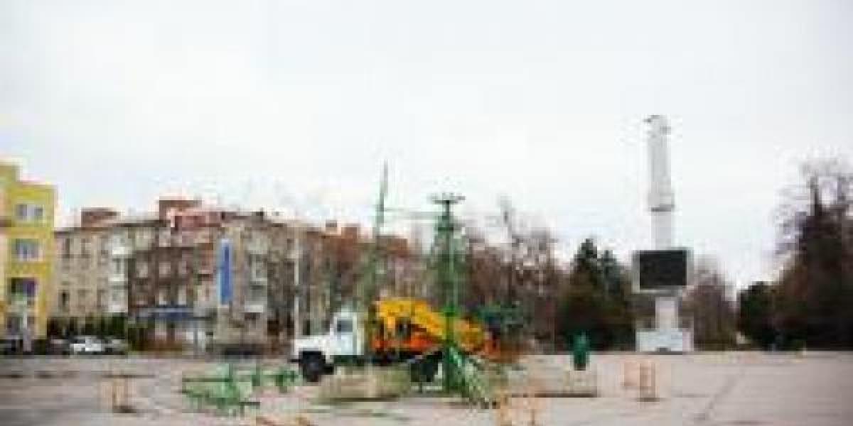 Кременчуг готовится к новому году