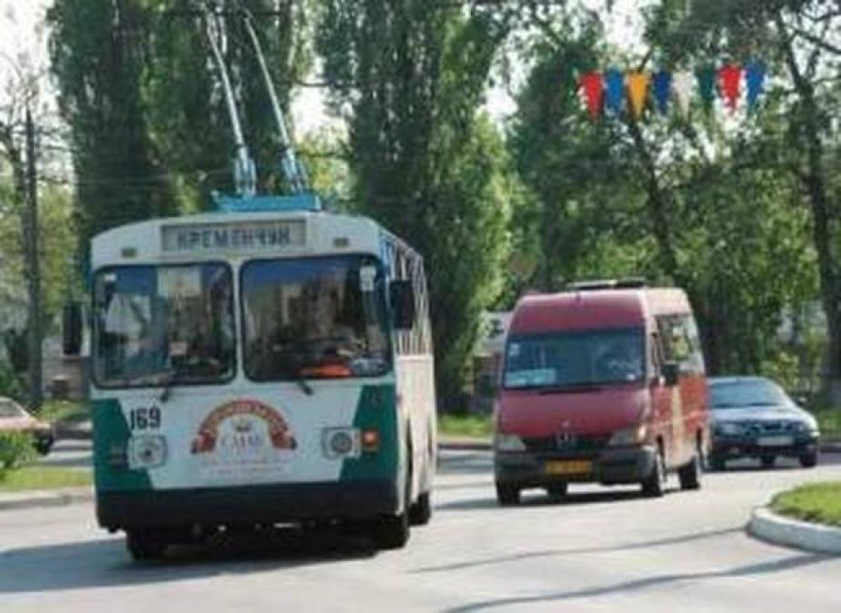 У суботу кременчуцькі тролейбуси курсуватимуть лише до зупинки «вул. Якова Петруся»