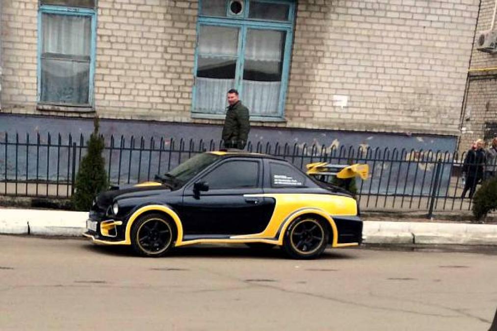 Кременчужане удивлены появлению на дорогах города «горбатой пчелки»