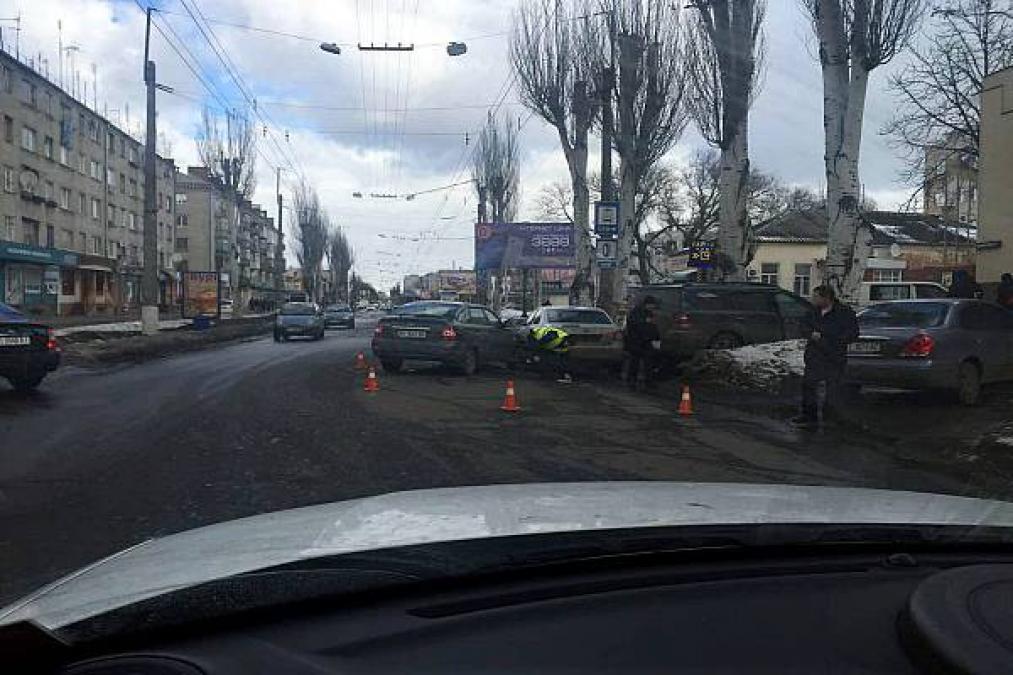 На улице Первомайской – тройное ДТП