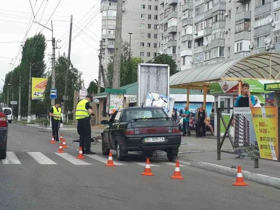 ДТП сталося на зупинці Керченській у бік Молодіжного.