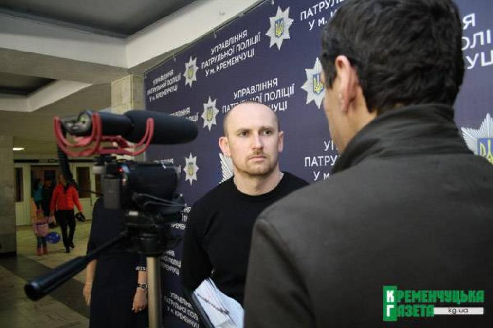 Начальник Управления патрульной полиции Нацполиции Украины Евгений Жуков рассказал о перспективах дорожно-патрульной полиции в Кременчуге