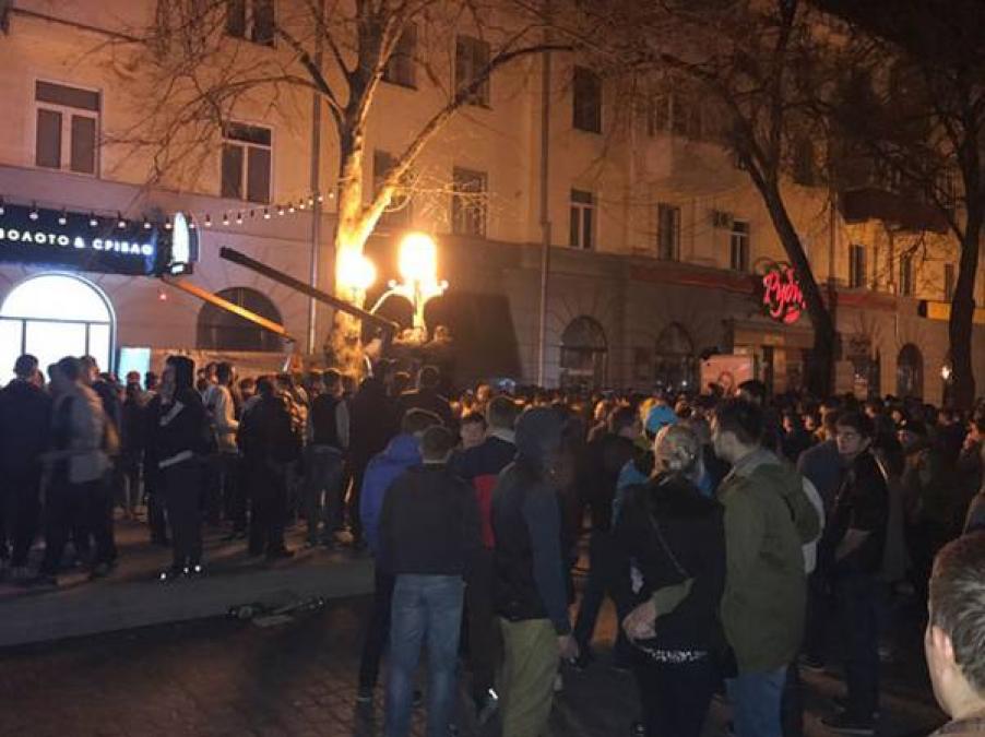 Кременчужане замешаны в массовых уличных столкновениях в Полтаве