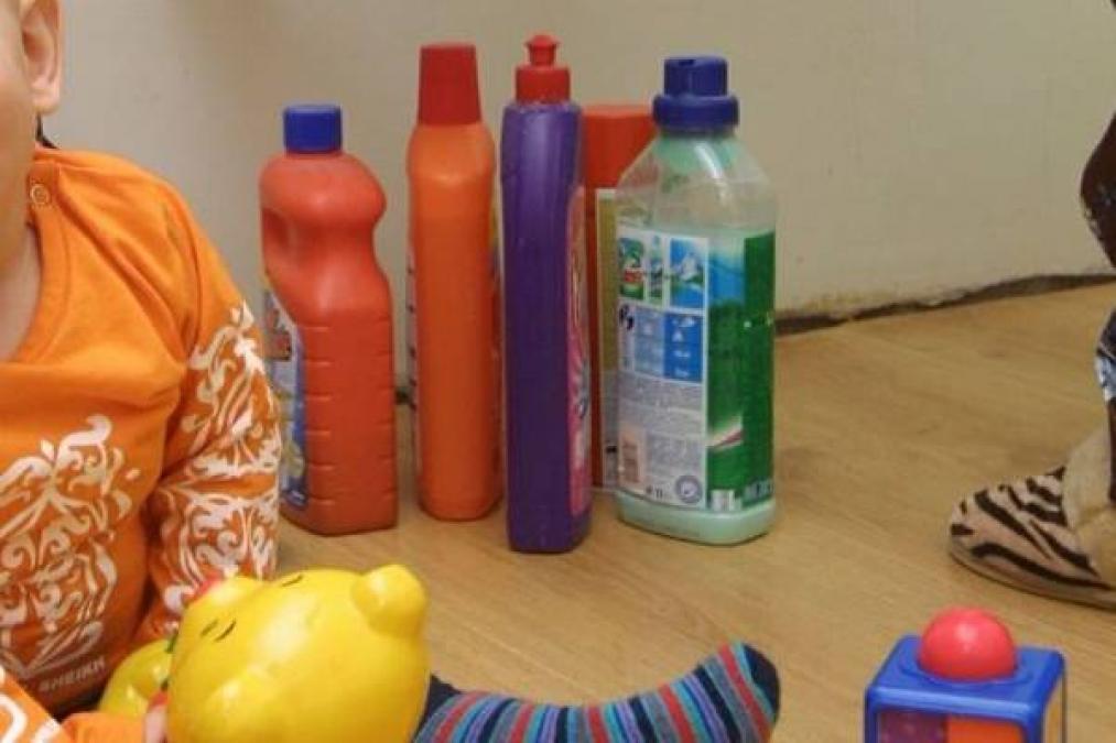 В Кременчуге двухлетний малыш выпил Domestos