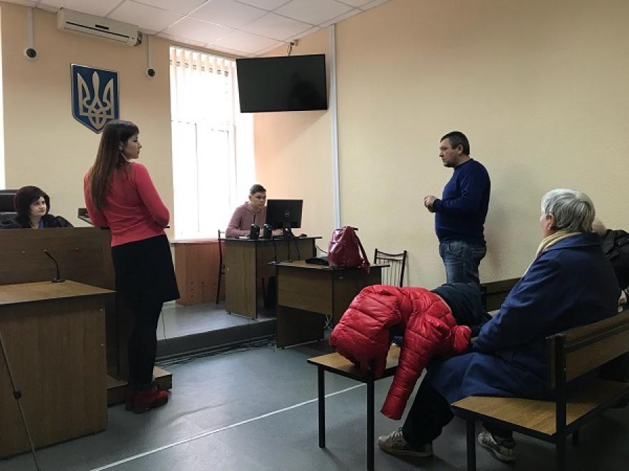 Свідок у справі «поліція проти Харченка» Піддубна заявила у суді, що активіст не ображав поліцейських